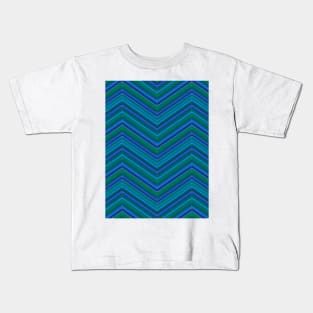 Stacked Chevrons Kids T-Shirt